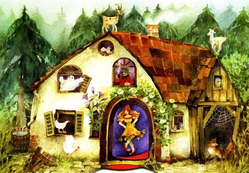 Folktale House - Turning Wheel Story Card