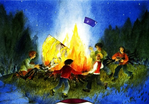 Fire Elementals - Turning Wheel Story Card